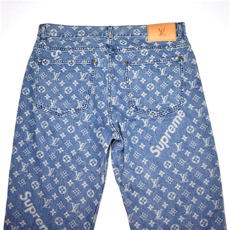 what is supreme brand lv|louis vuitton supreme denim.